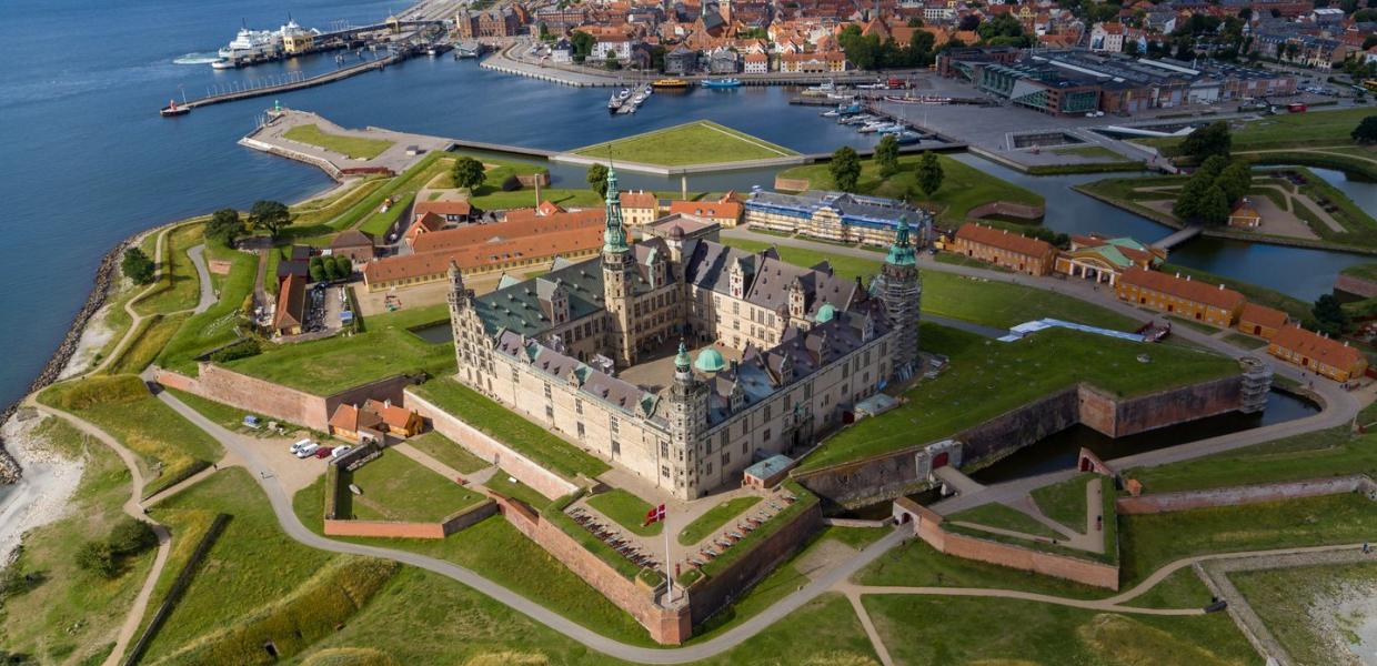 Kronborg from the air