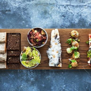 Smørrebrød at Aamann's Etablissement in Østerbro, Copenhagen