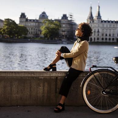 Hövding, airbag for urban cyclists.